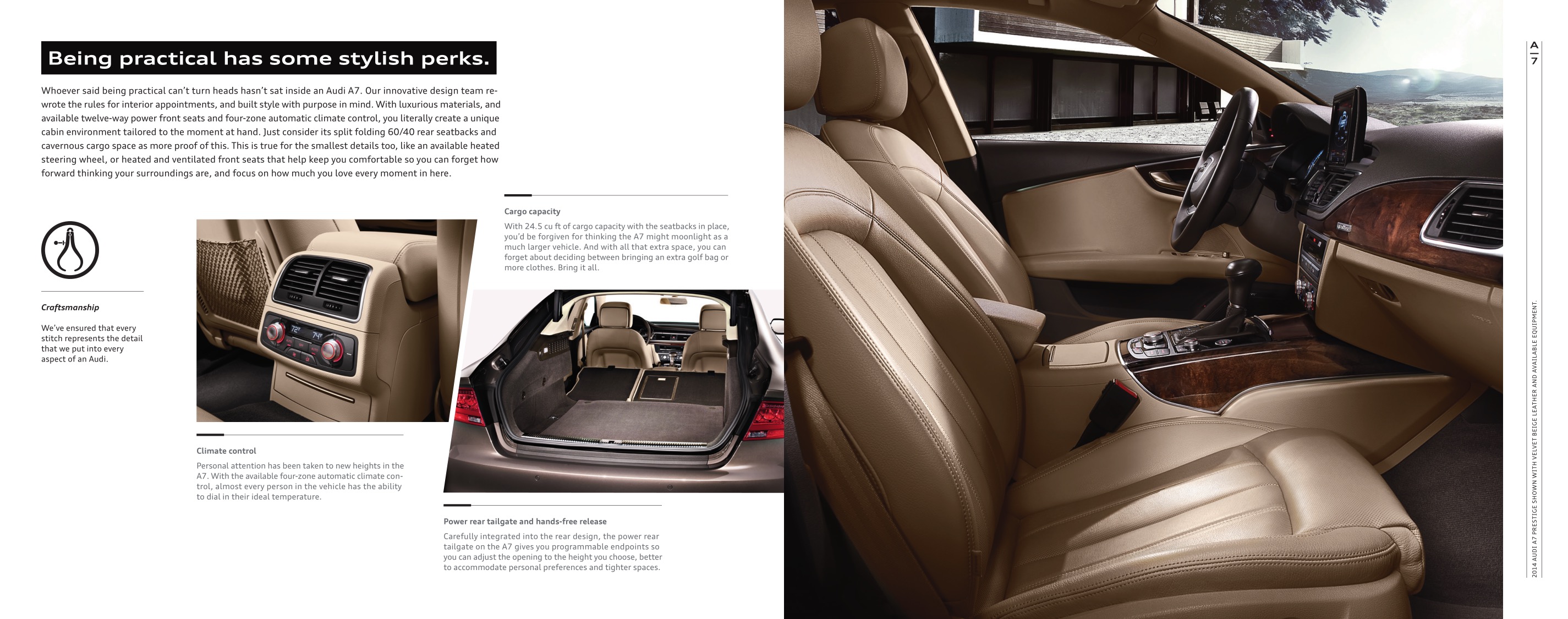 2014 Audi A7 Brochure Page 11